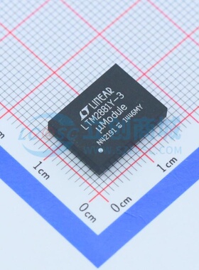 隔离式RS485/422收发器 LTM2881IY-3#PBF BGA-32(11.2x15) ADI(亚