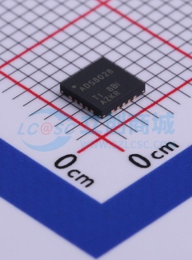 模数转换芯片ADC ADS8028IRTJR QFN-20 TI/德州 电子元件原装正品