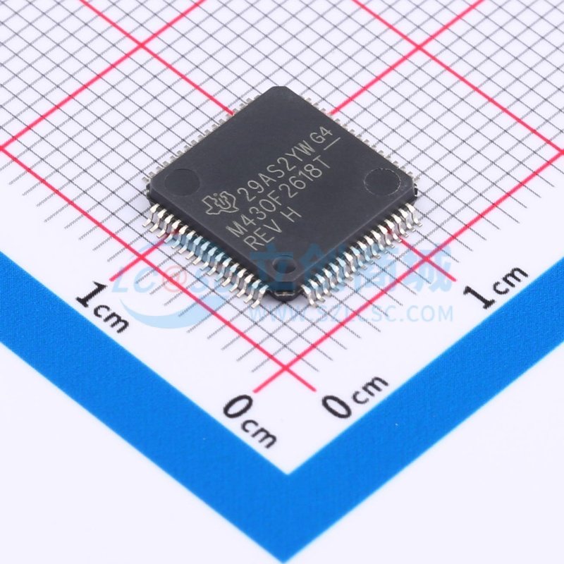 单片机(MCU/MPU/SOC) MSP430F2618TPM LQFP-64 TI/德州 原装正品