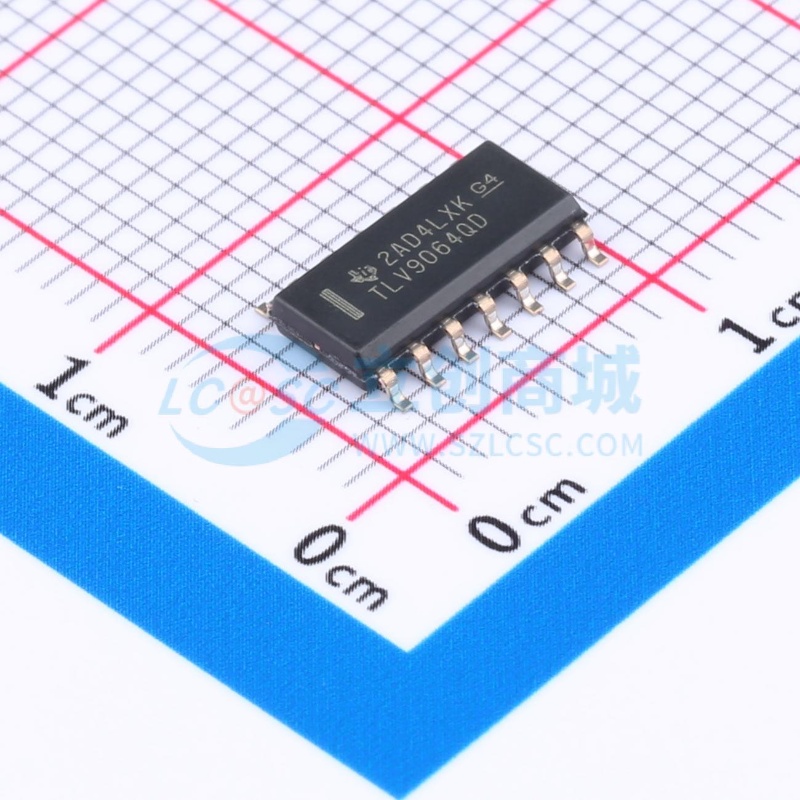 运算放大器 TLV9064QDRQ1 SOIC-14 TI/德州 电子元件配单原装正品