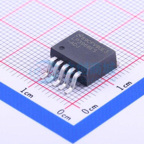 线性稳压器(LDO) LP3966ESX-ADJ/NOPB TO-263-5 TI/德州 原装正品