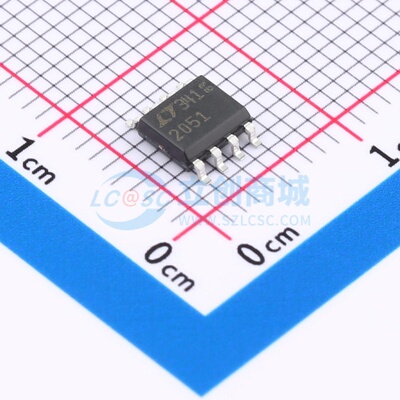 精密运放 LTC2051CS8#TRPBF SO-8 ADI(亚德诺) 电子元件原装正品