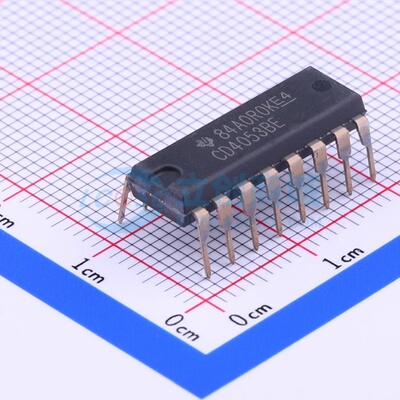 模拟开关/多路复用器 CD4053BE PDIP-16 TI/德州 电子元器件配单