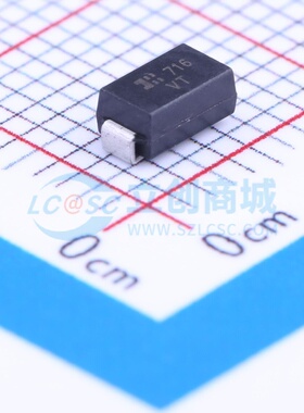 静电保护器(TVS/ESD) SMAJ43CA-13-F DO-214AC DIODES(美台)