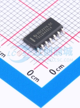 模拟开关/多路复用器 TS12A44514DR SOIC-14 TI/德州 电子元器件