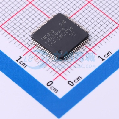 单片机(MCU/MPU/SOC) TMS320F28035PAGS TQFP-64 TI/德州 元器件