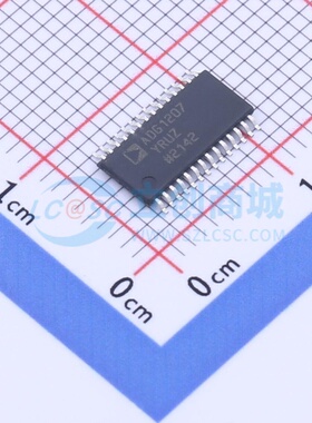 模拟开关/多路复用器 ADG1207YRUZ TSSOP-28 ADI(亚德诺) 元器件