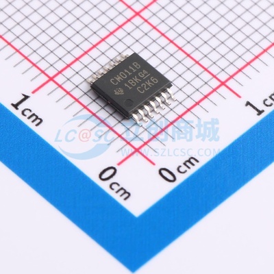 逻辑门 CD4011BPW TSSOP-14 TI/德州 电子元器件配单原装正品