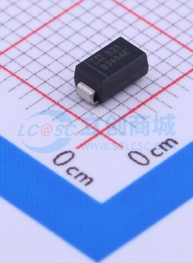 肖特基二极管 B340AE-13 SMA DIODES(美台) 电子元件配单原装正品