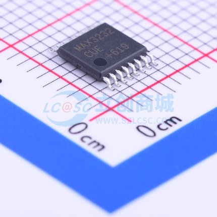 RS232芯片 MAX3232CUE+ TSSOP-16 MAXIM(美信) 电子元件原装正品