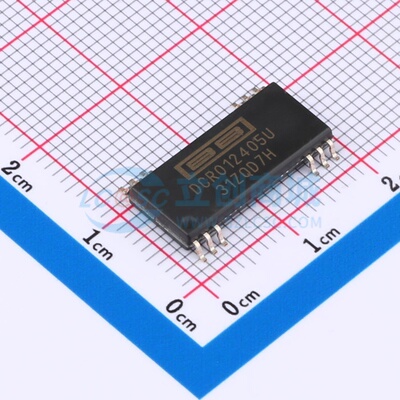 隔离式DC/DC转换器 DCR012405U/1K SOIC-12 TI/德州 电子元件配单