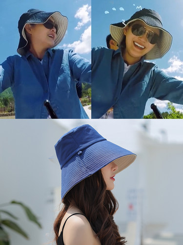 遮阳帽夏季大s同款日本太阳帽子