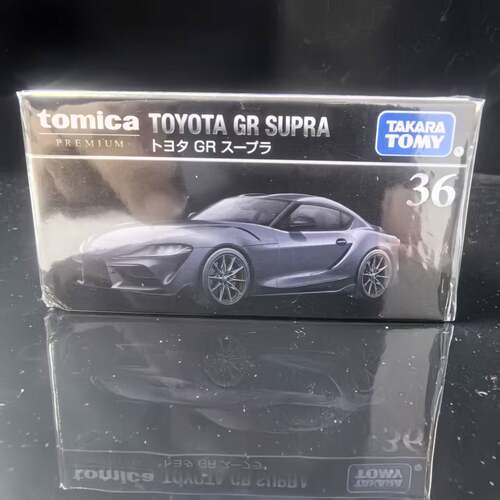 TOMY/多美卡仿真合金小车旗舰版黑盒TP36号丰田GR速霸轿跑936411