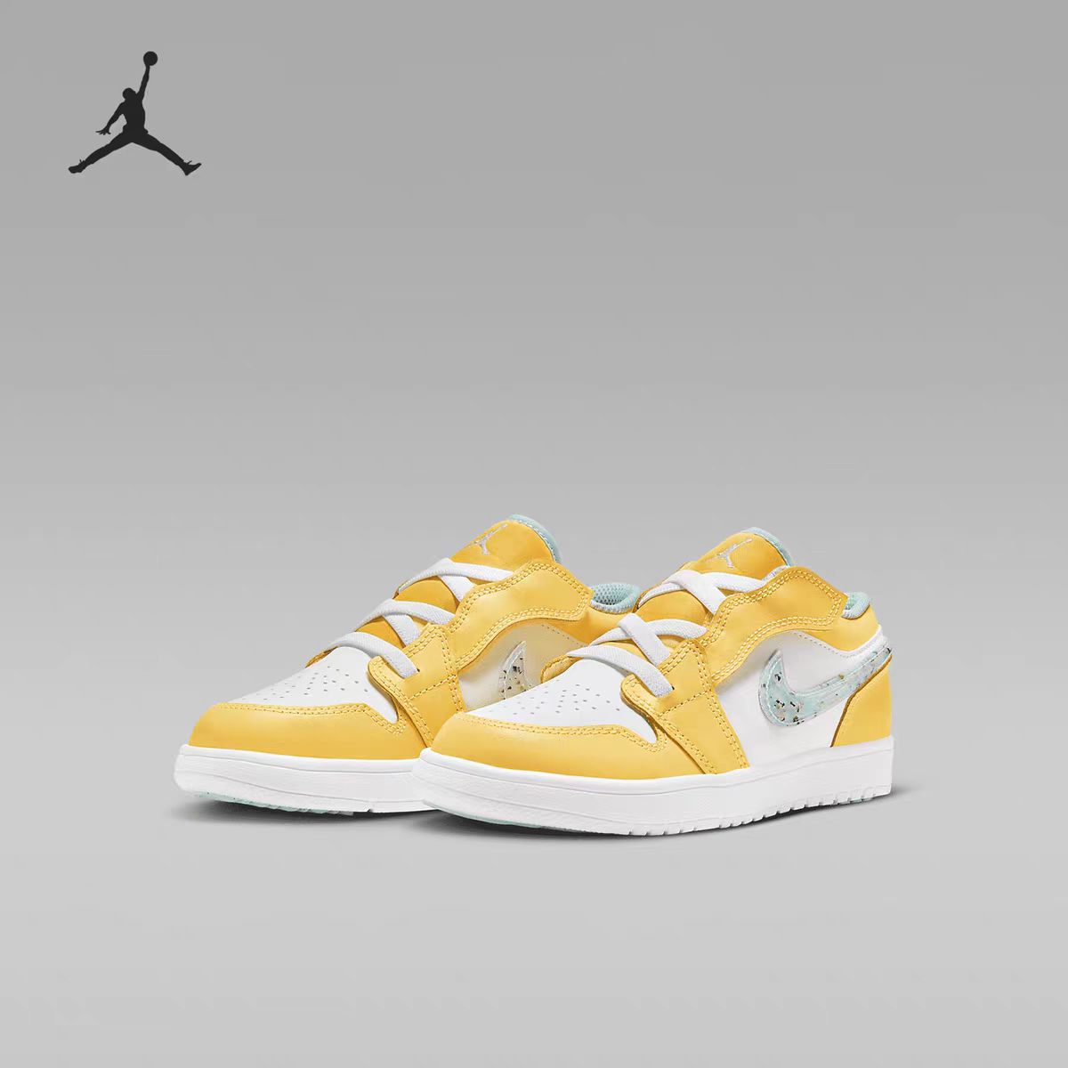 JORDAN正品Air Jordan1 AJ1儿童魔术贴休闲运动篮球鞋DX4387-800