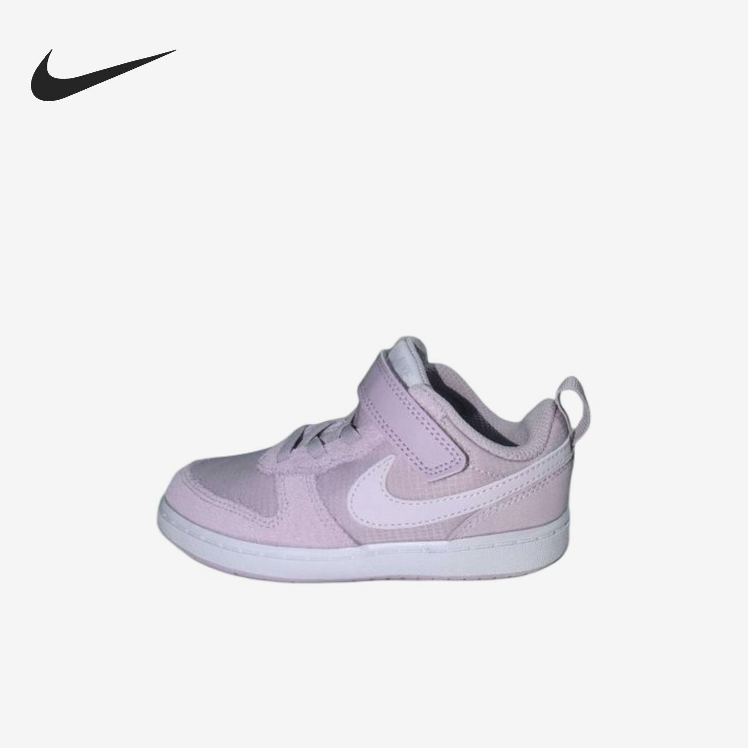 正品 Nike耐克幼童 女童魔术贴court低帮运动休闲板鞋CD6971-500
