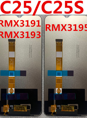适用于真我Realme C25屏幕总成 C25s 触摸显示RMX3191 3193 3195