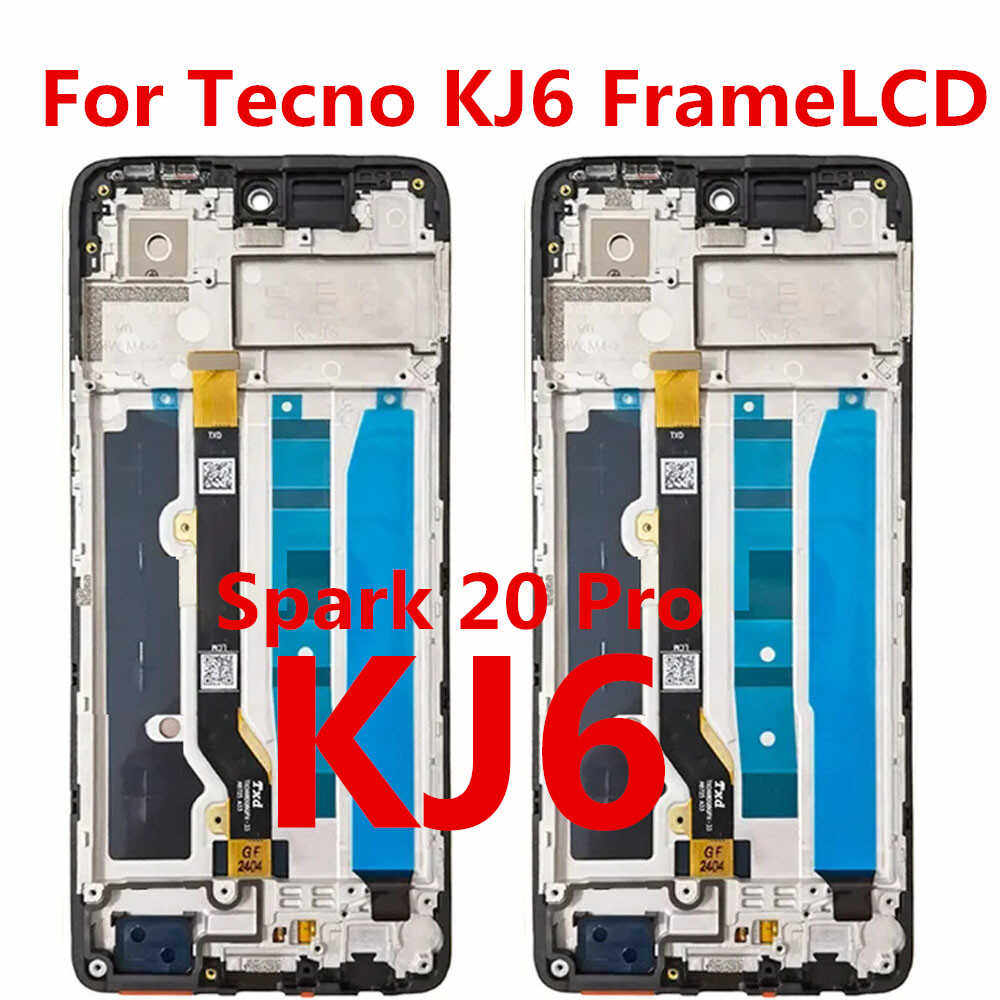 TecnoKJ6显示屏幕总成适用于传音