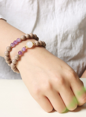 白龙涎香合香珠手串中药草本泥珠古法手链舒缓情绪助眠安心手念珠