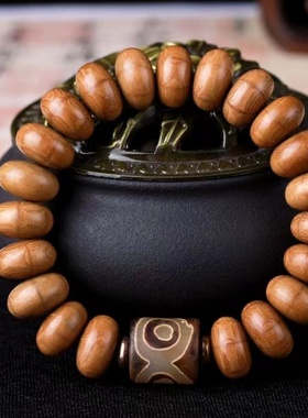 六道木手串降龙木佛珠九道木手链男女士佛珠文玩沉香小叶紫檀手串