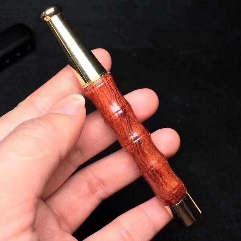 高档实木花梨紫檀黑檀木烟嘴循环过滤型可清洗红木烟嘴粗细烟通用