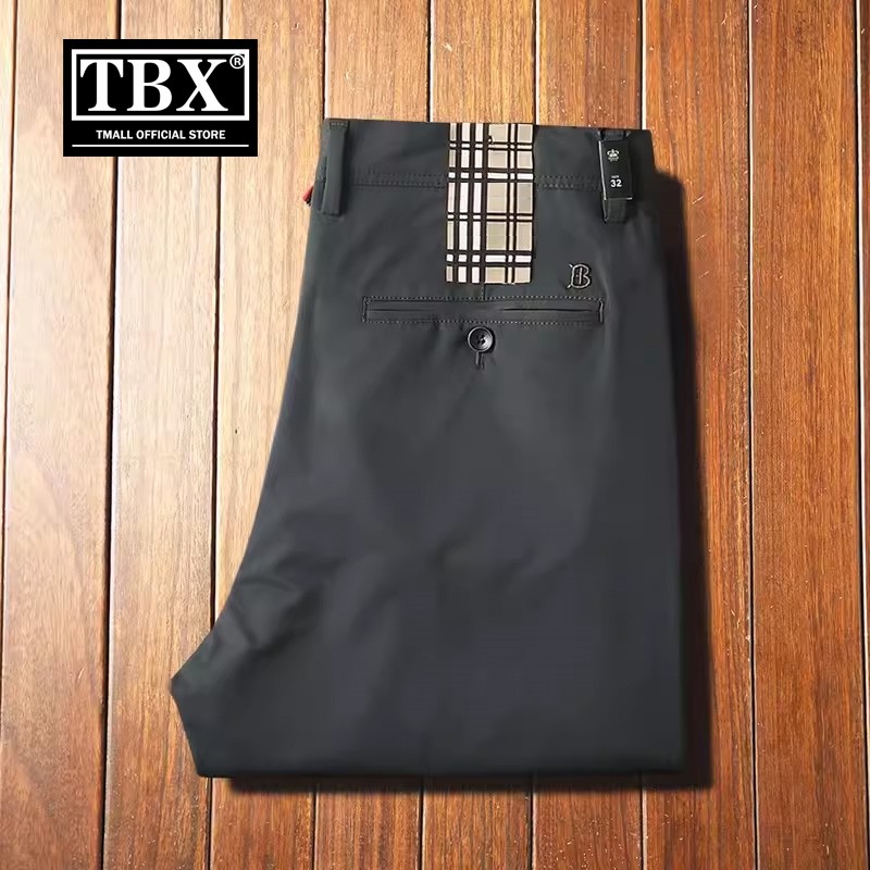 高端商务休闲裤男士春秋款2026新款欧洲站抗皱直筒男裤子男款夏季