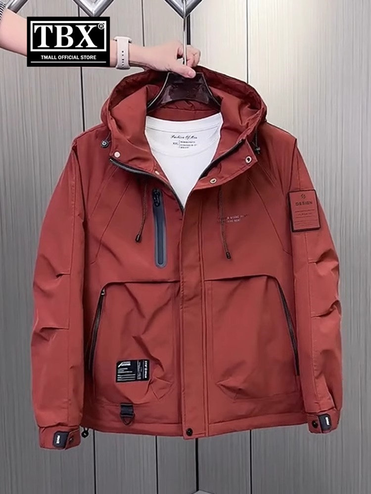 高端工装冲锋衣外套男士秋冬季2025新款爆款夹克男款防寒加厚棉服