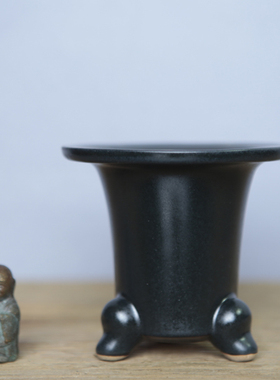 万年青盆 风兰盆 日式锦钵 高温烧制 手工制作非注浆 亚光釉盆