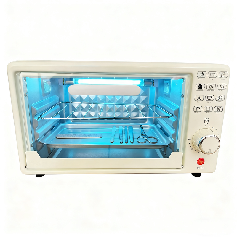 美甲店宠物店纹绣工具美甲美睫工具消毒盒台式uv手机紫外线消毒盒