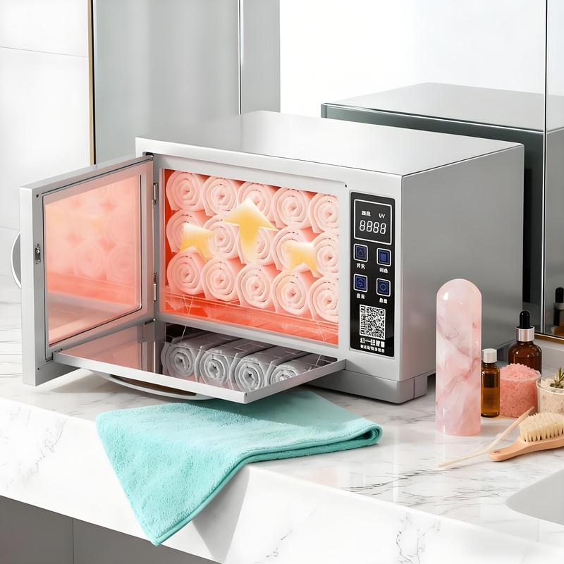 消毒盒护肤管理中心美发店药膏毛巾机灯管全自动抑菌UV湿加热小型