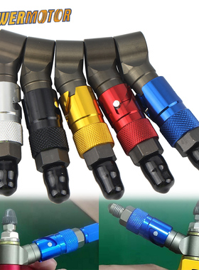 摩托车制动刹车卡钳改装配件AN3断油器油管接头刹车头快拆连接口