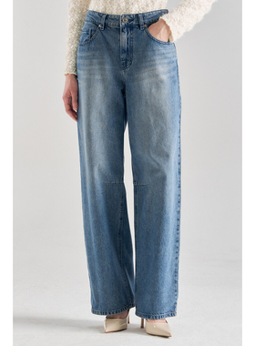 不退换 美荀家 韩国百货 LANVIN 26年春牛仔裤 LC2G1-NPC322W 115