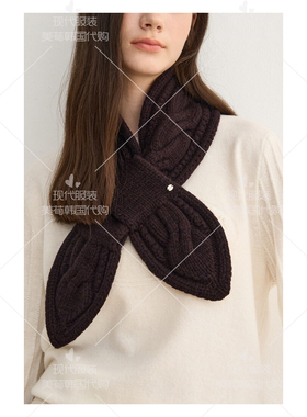 不退换 美荀家韩国百货 SJSJ 25年秋围巾 SJ2F9-AMF292W 1009