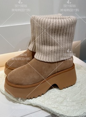 美荀家 韩国百货 O2nd/奥蔻 25年冬女鞋 O22F9ASZ095W 1022