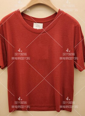 不退换美荀家韩国百货TOM GREYHOUND 26春T恤 TG2G1-TTO159WL5