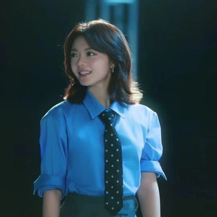 不退换 美荀家 SANDRO 赵今麦同款25年秋衬衫 SF25A3FRH07 920