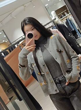 美荀家韩国百货 BERENICE 25年秋针织衫 BE25A3FRG11 827