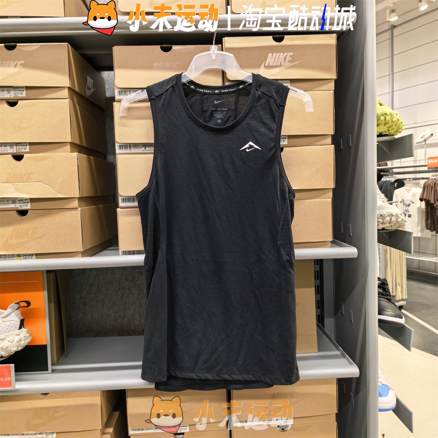 Nike/耐克 正品男子速干无袖背心ADV透气训练跑步运动T恤 HJ4169