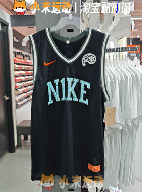 Nike/耐克 正品夏季男子篮球运动训练速干透气无袖T恤背心 HF6136