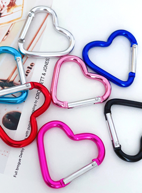 粉色浅蓝色hellokitty爱心扣挂件小配件小羊美乐蒂登山扣子钥匙扣