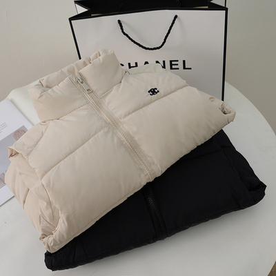 【婷二严选】【顾奈】1825纯色立领时尚外穿棉马甲