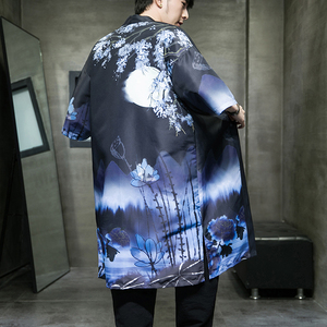 夏季风 长款汉服开衫披风男 DSA008-1-K207 p48图片
