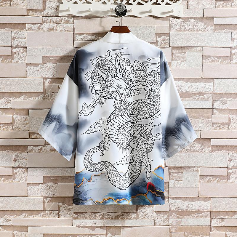 2025夏季新款风印花汉服风衣开衫披风男DSA008-1K86P40,男装风衣,电商A008-1