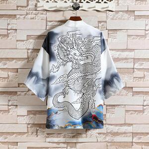 2025夏季新款风 印花汉服风衣开衫披风男DSA008-1K86 P40图片