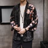 夏季新款风，龍图祥云和服开衫披风男款DSA008-1K88p40，男装卫衣，电商A008-1