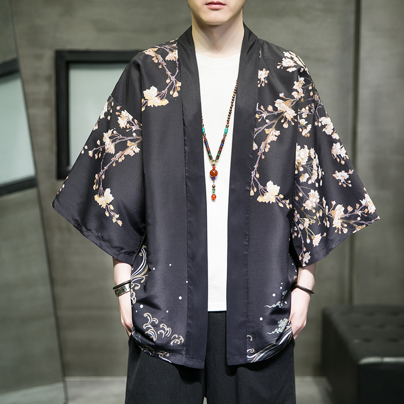 2025夏季新款风霞光圣者汉服开衫披风男DSA008-1K036p40，男装民族服装，电商A008-1