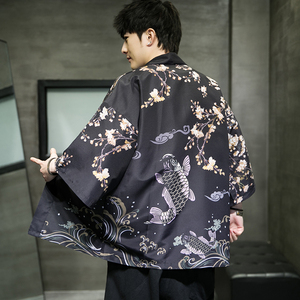 2025夏季新款风 霞光 圣者汉服开衫披风男DSA008-1K036p40图片