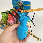 维C喷嘴糖玩手榴弹玩具儿童手雷口喷雾浓缩果汁饮料怀旧零食批发