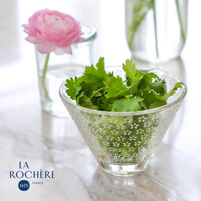 透明碗圆形玻璃工艺花纹纯色法式