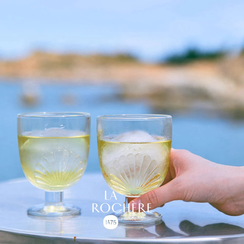 LaRochere海岛风贝壳杯红酒杯