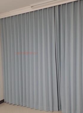 jIYUAN新款上市麻全遮光面料卧室客厅书房隔热隔音窗帘